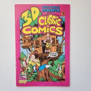 Swiss Family Robinson 3-D Classic Comics Wendys Kids Meal 1994 Edition Collectib